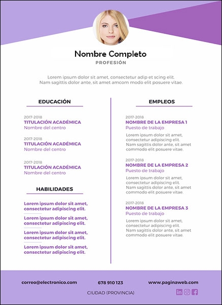 plantilla currículum mecanico vehiculos industriales